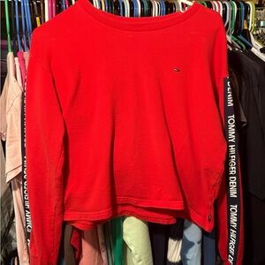 Tommy Hilfiger Denim Red Knitwear